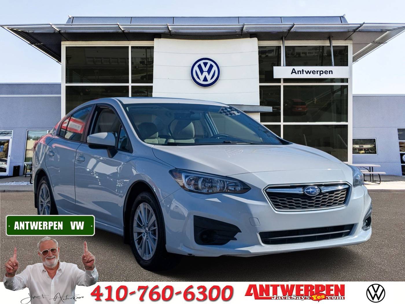 2018 Subaru Impreza 2.0i Premium — Sedan — 104,200 mi — Pasadena, MD