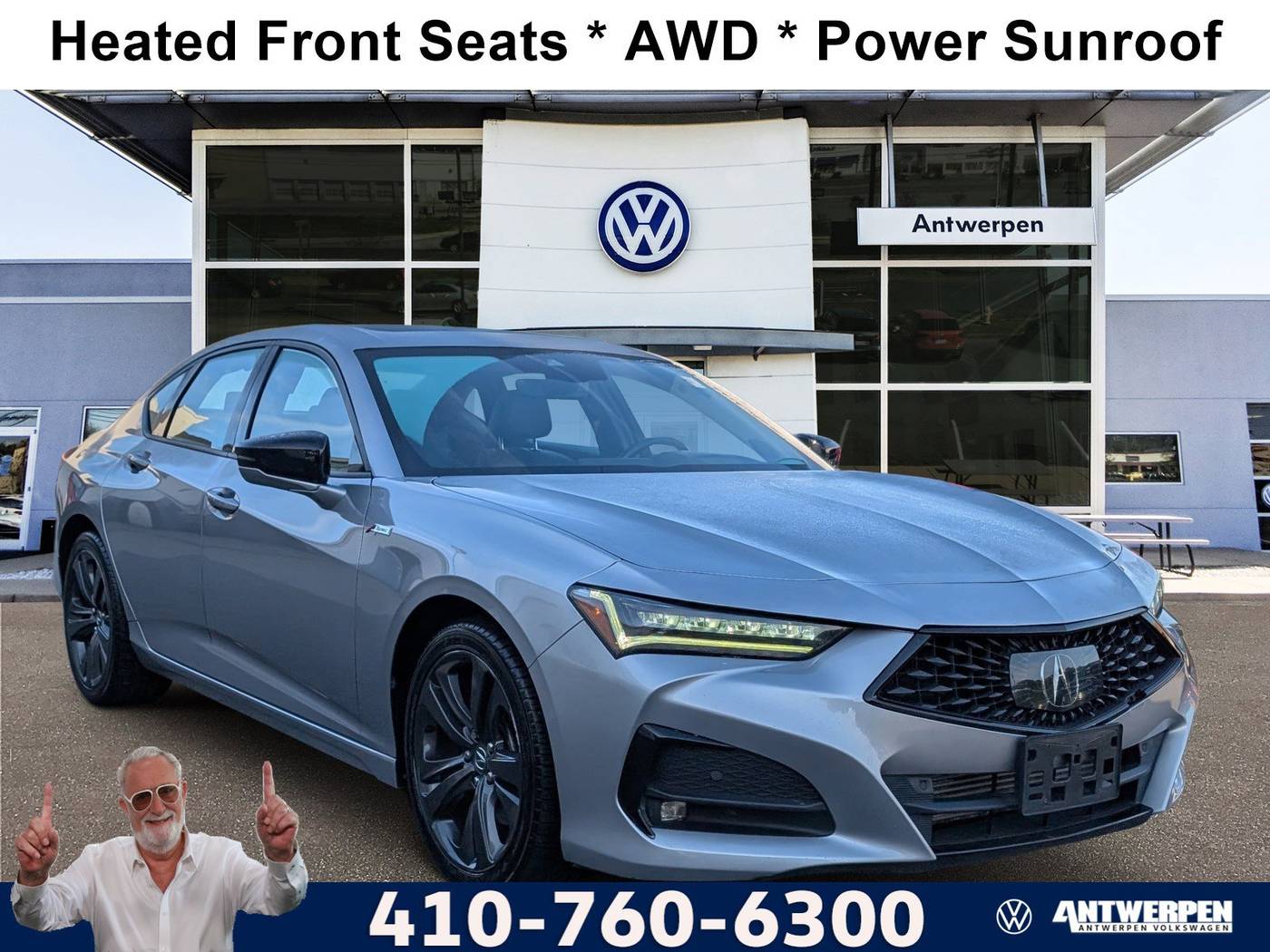 2021 Acura TLX A-Spec Package — Sedan — 68,873 mi — Pasadena, MD
