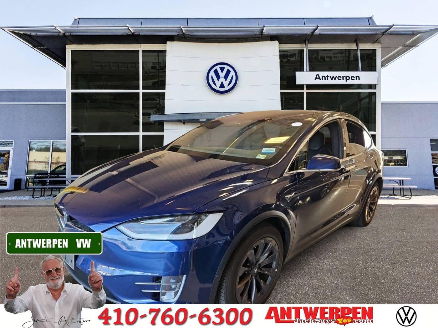 2019 Tesla Model X 100D — SUV — 69,912 mi — Pasadena, MD