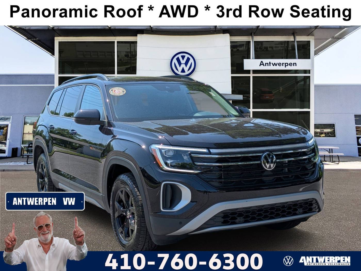 2024 Volkswagen Atlas Peak Edition SE with Technology — SUV — 7,709 mi — Pasadena, MD