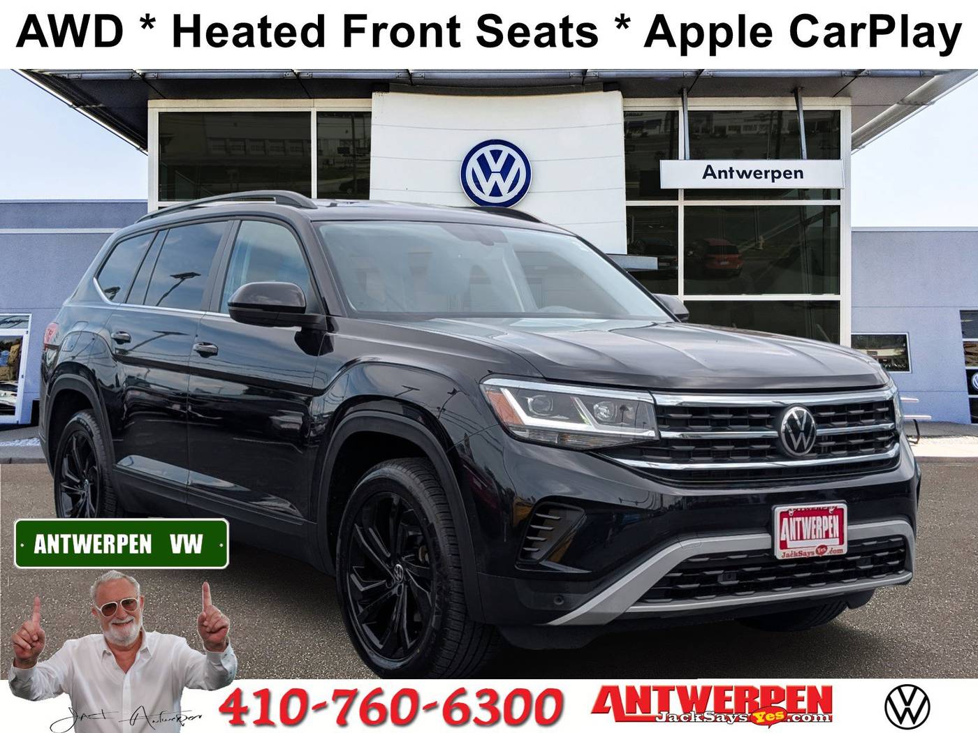 2022 Volkswagen Atlas SE with Technology — SUV — 61,300 mi — Pasadena, MD