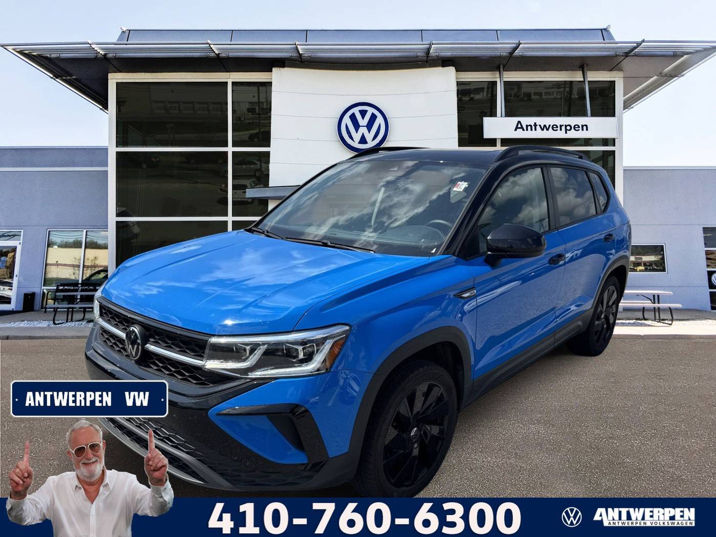 2024 Volkswagen Taos SE Black — SUV — 11,908 mi — Pasadena, MD