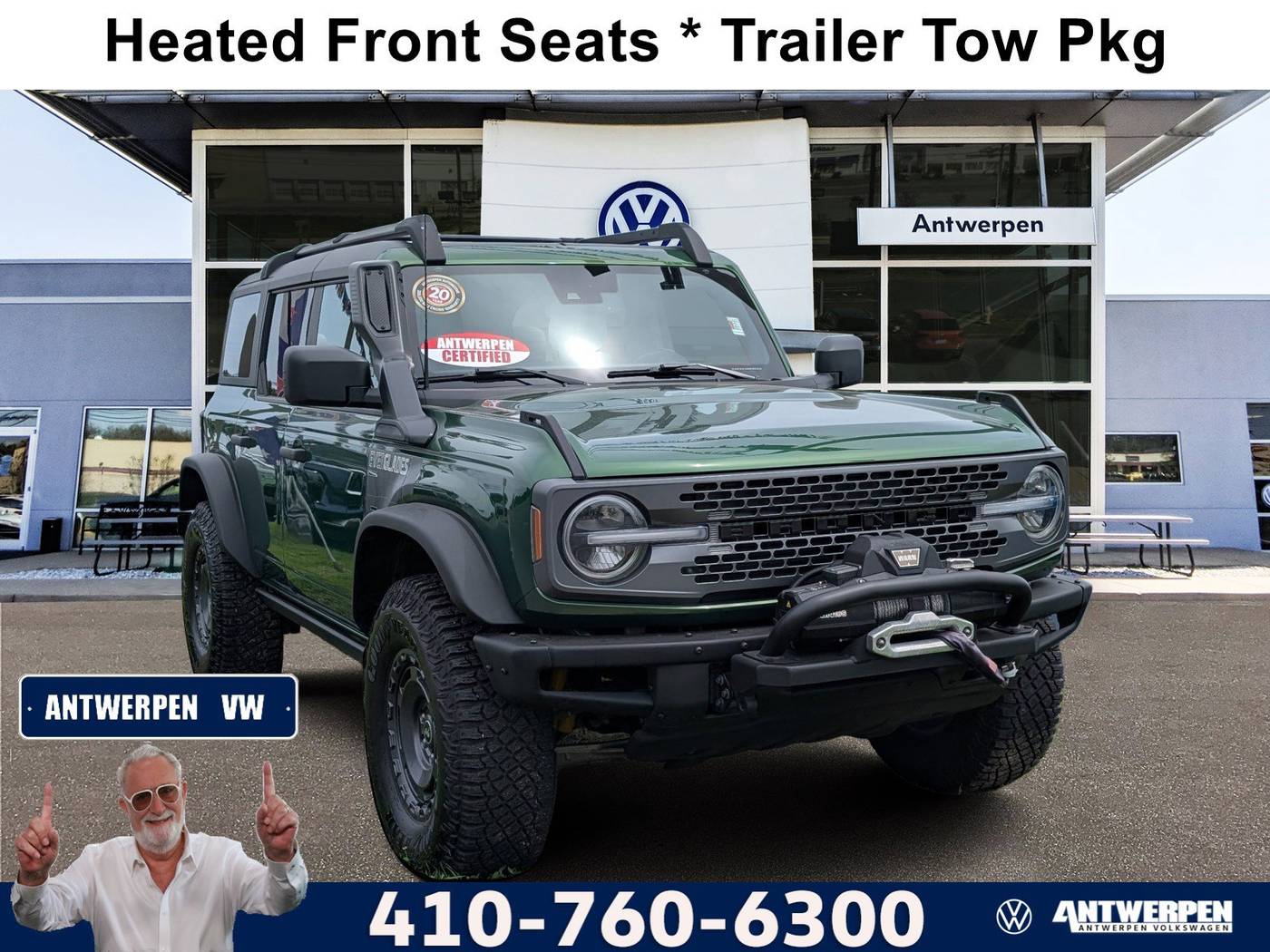 2024 Ford Bronco Everglades — SUV — 15,114 mi — Pasadena, MD