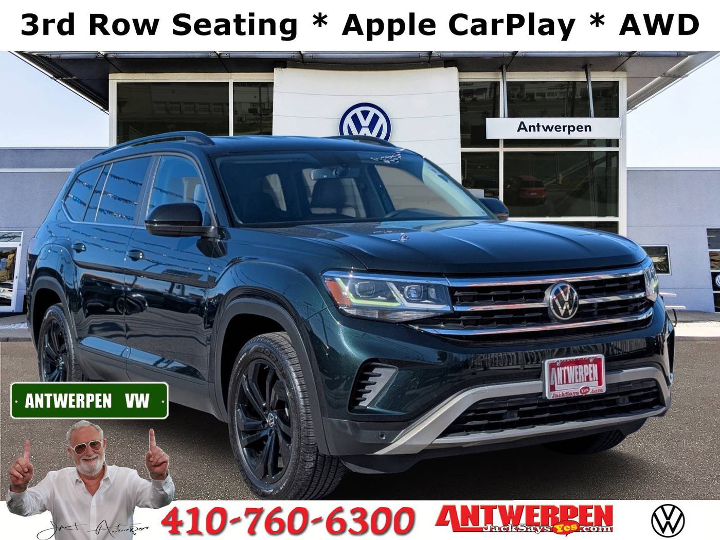 2022 Volkswagen Atlas SE with Technology — SUV — 59,379 mi — Pasadena, MD