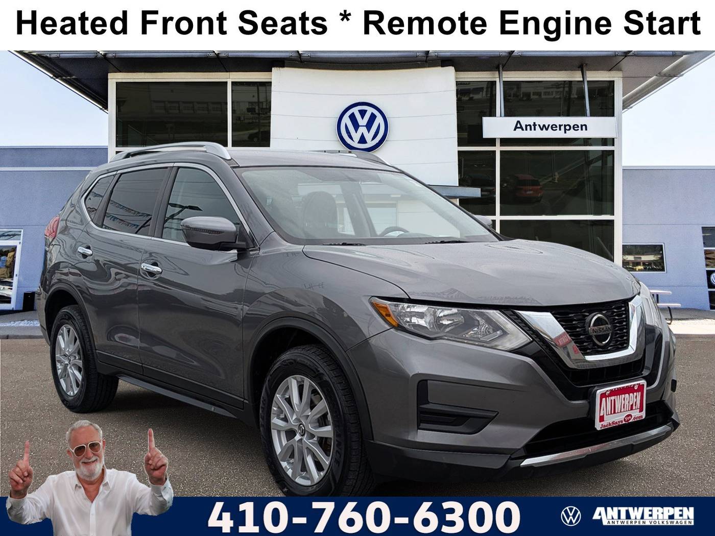 2018 Nissan Rogue SV — SUV — 145,828 mi — Pasadena, MD