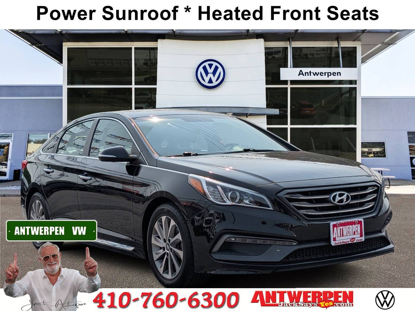 2016 Hyundai Sonata Sport — Sedan — 88,788 mi — Pasadena, MD