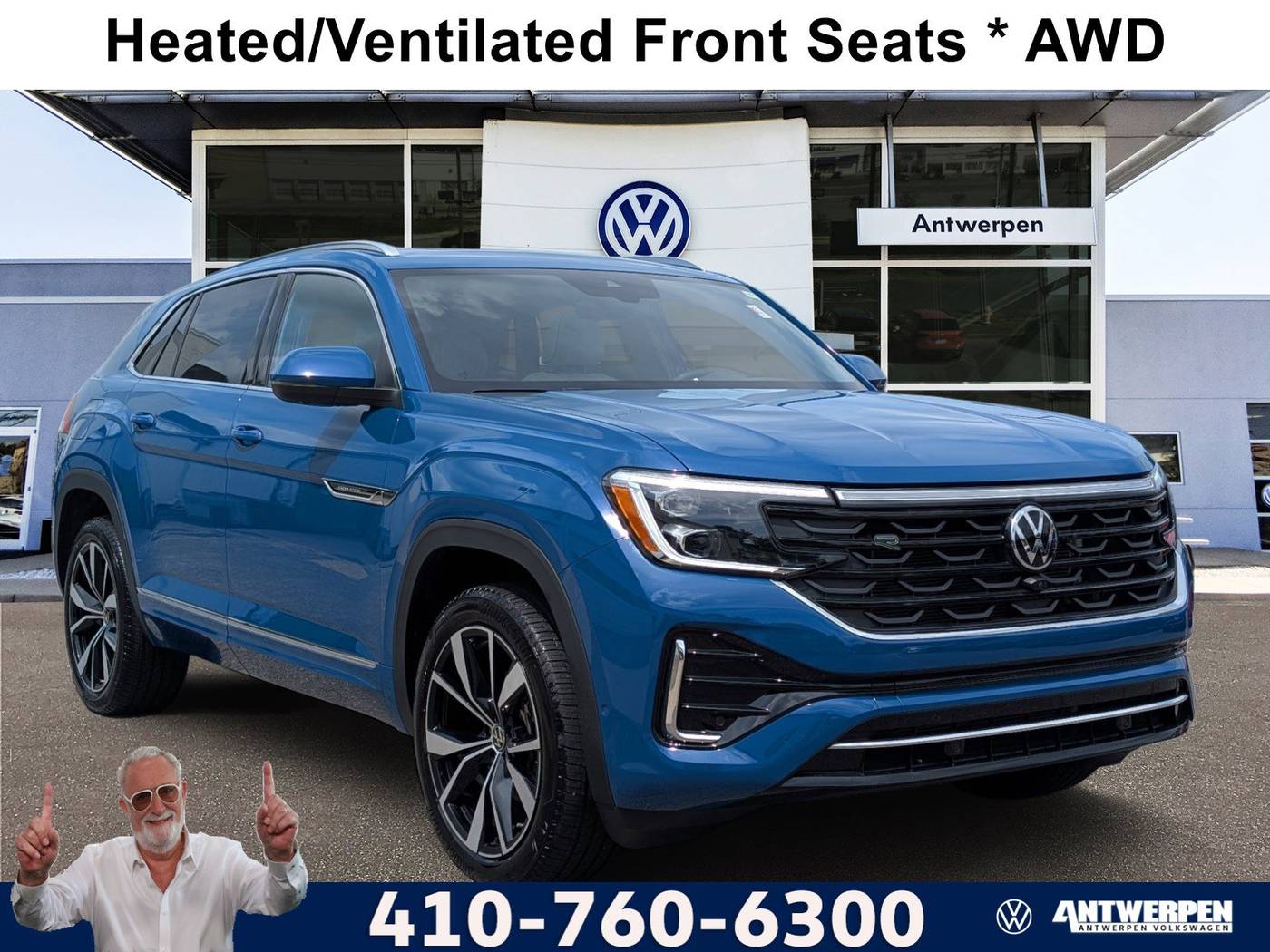 2025 Volkswagen Atlas Cross Sport SEL Premium R-Line — SUV — 12,010 mi — Pasadena, MD