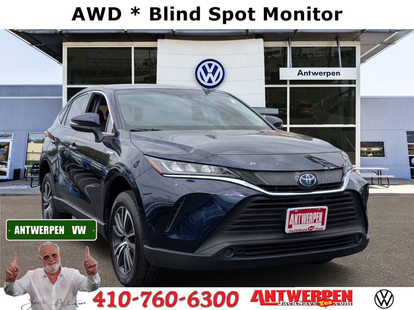 2021 Toyota Venza LE — SUV — 58,198 mi — Pasadena, MD