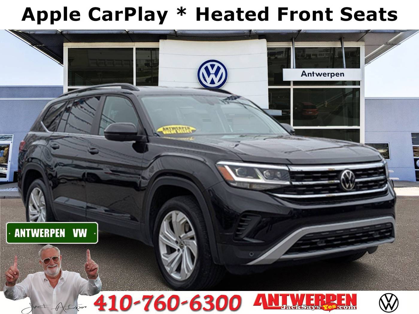 2021 Volkswagen Atlas SE with Technology — SUV — 65,160 mi — Pasadena, MD