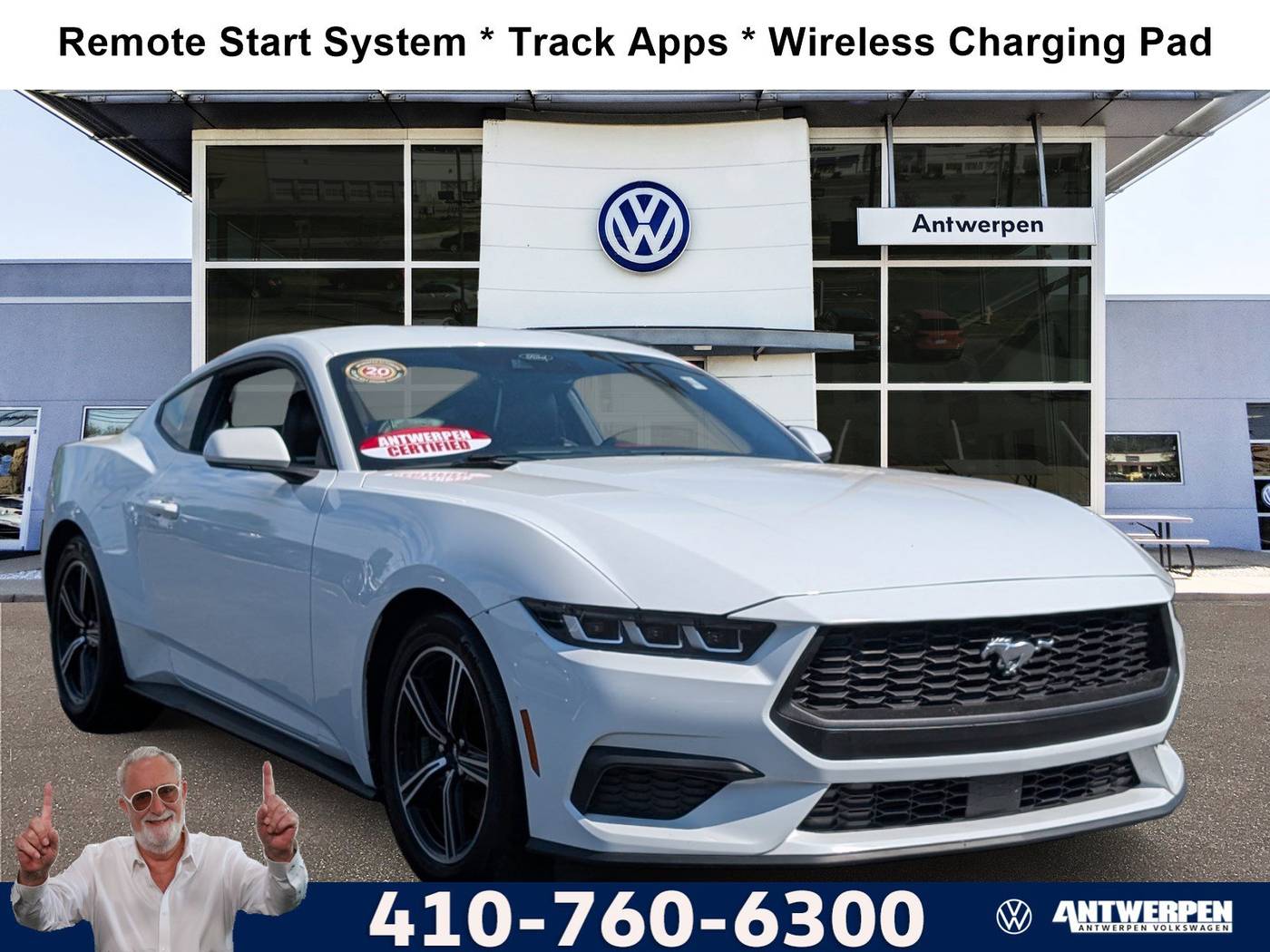 2024 Ford Mustang EcoBoost Premium — Coupe — 22,205 mi — Pasadena, MD