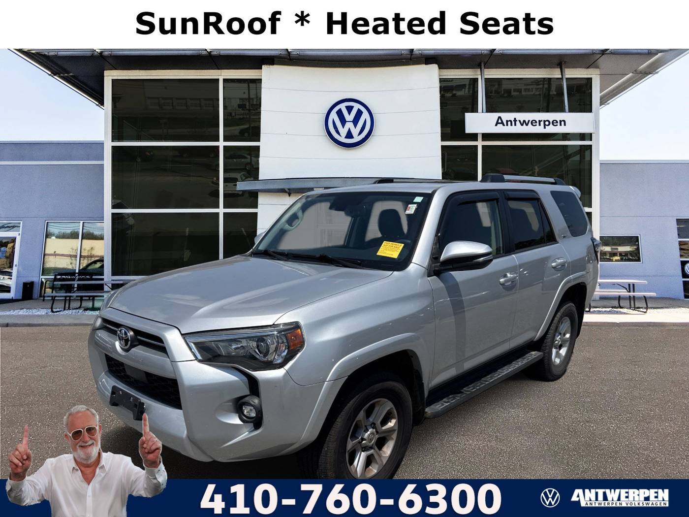 2021 Toyota 4Runner SR5 Premium — SUV — 66,760 mi — Pasadena, MD