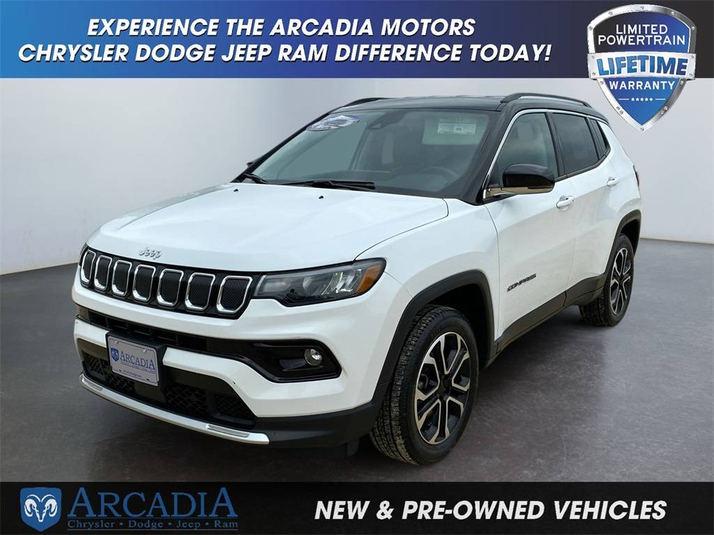 2022 Jeep Compass Limited — SUV — 34,045 mi — Arcadia, WI
