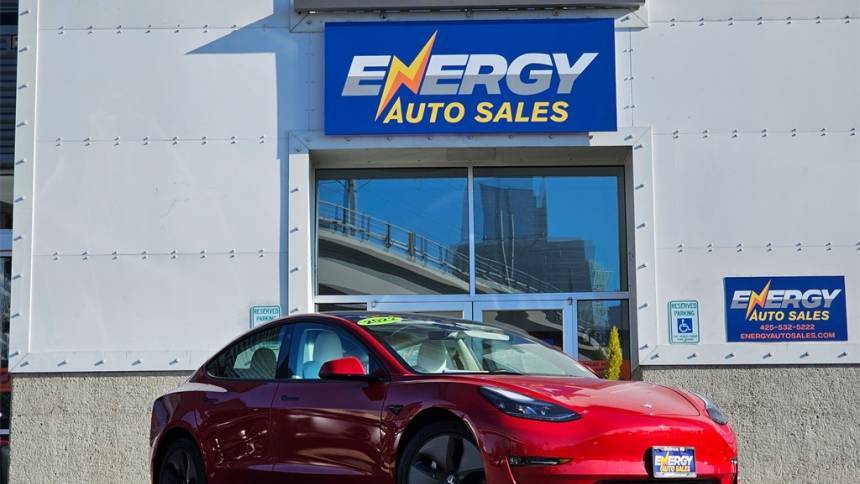 2022 Tesla Model 3 Long Range — Sedan — 3,721 mi — Bellevue, WA