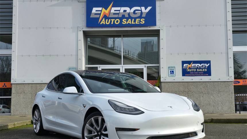 2018 Tesla Model 3 Long Range — Sedan — 74,414 mi — Bellevue, WA