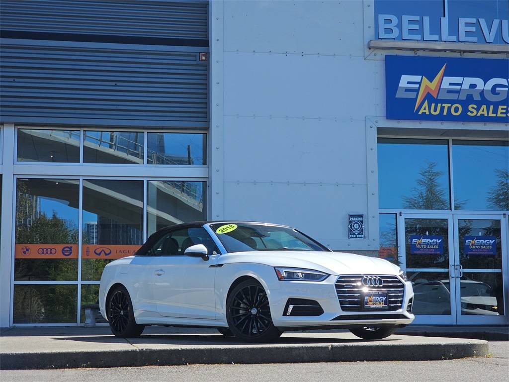 2018 Audi A5 Premium Plus — Convertible — 44,478 mi — Bellevue, WA