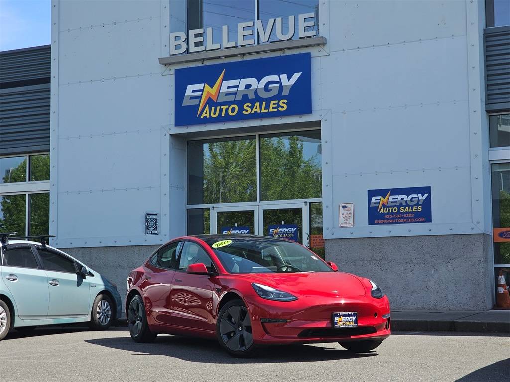 2022 Tesla Model 3 Long Range — Sedan — 20,053 mi — Bellevue, WA