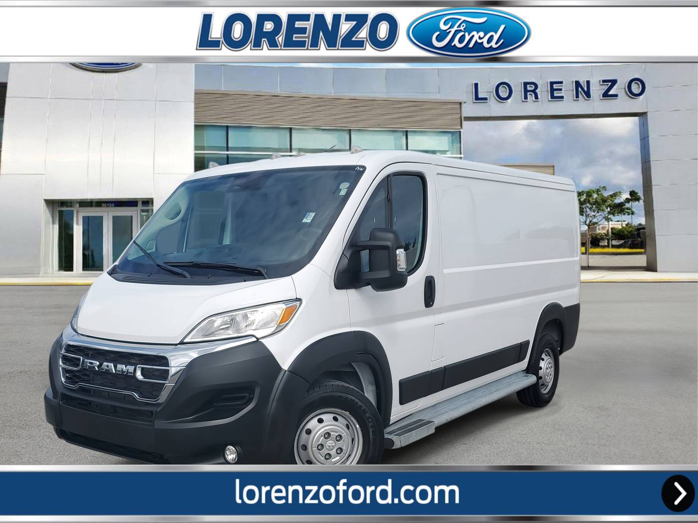 2023 Ram ProMaster Cargo Van 2500 — Cargo Van — 25,125 mi — Homestead, FL