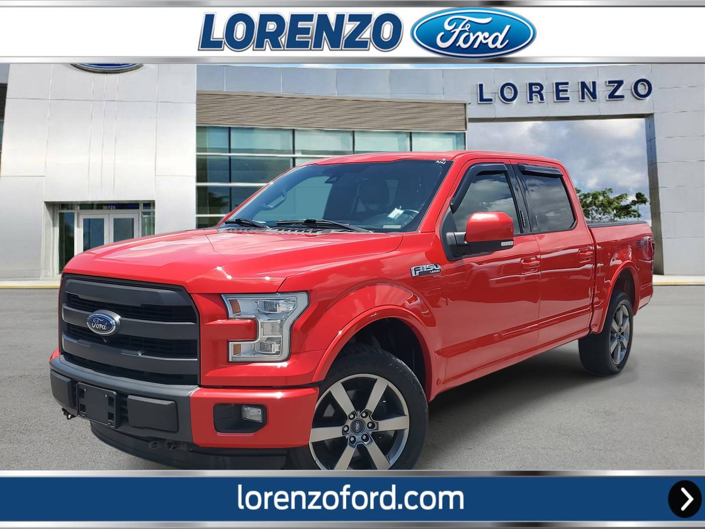 2015 Ford F-150 Lariat — Pickup Truck — 153,071 mi — Homestead, FL