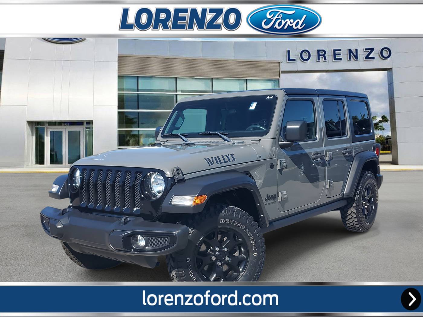 2021 Jeep Wrangler Willys Sport — SUV — 38,770 mi — Homestead, FL