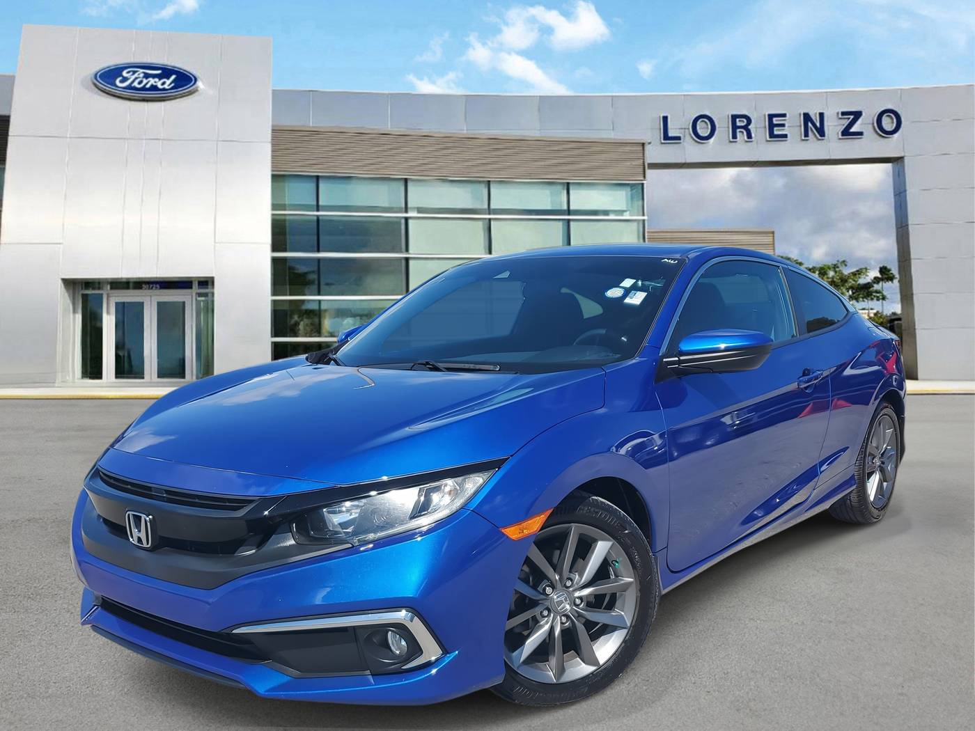 2020 Honda Civic EX — Coupe — 93,227 mi — Homestead, FL