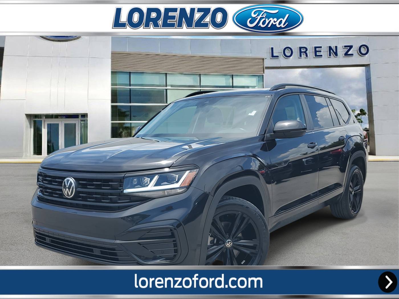 2023 Volkswagen Atlas SEL R-Line Black — SUV — 32,490 mi — Homestead, FL