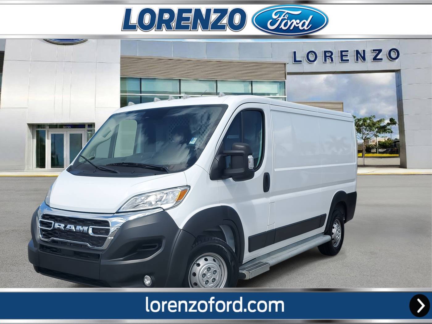 2023 Ram ProMaster Cargo Van 2500 — Cargo Van — 25,371 mi — Homestead, FL