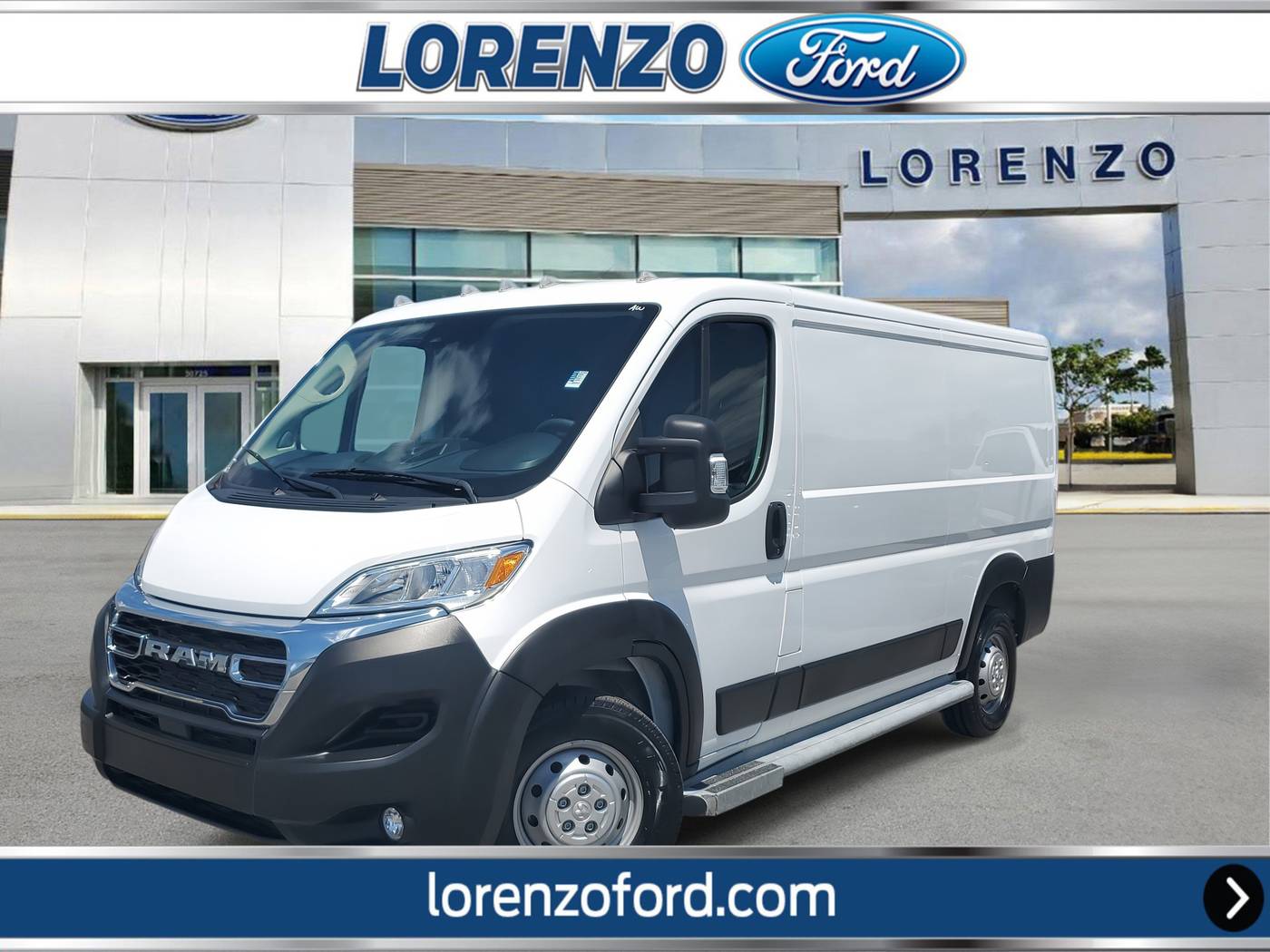 2023 Ram ProMaster Cargo Van 2500 — Cargo Van — 17,634 mi — Homestead, FL