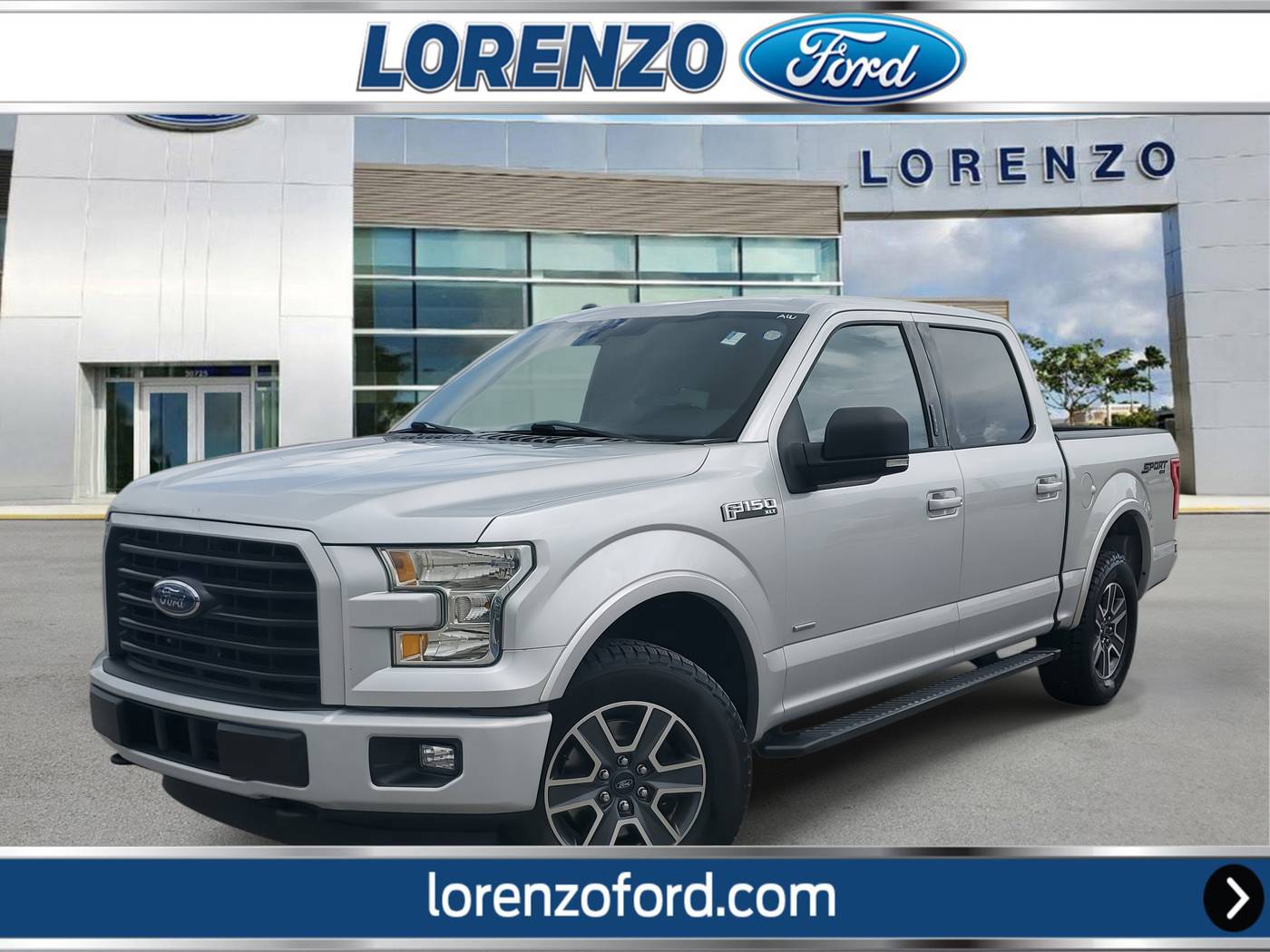 2016 Ford F-150 XLT — Pickup Truck — 106,690 mi — Homestead, FL