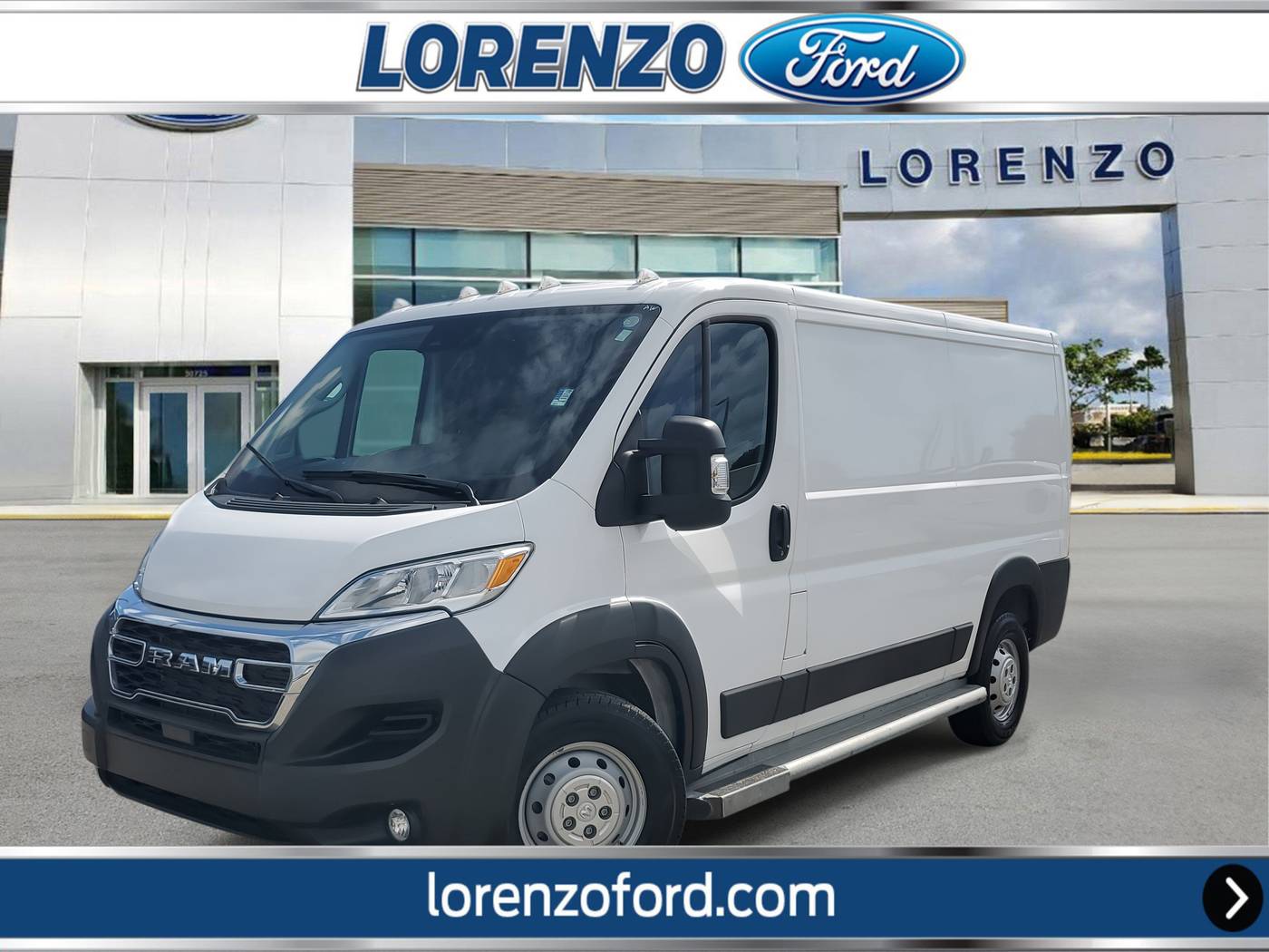 2023 Ram ProMaster Cargo Van 2500 — Cargo Van — 24,224 mi — Homestead, FL