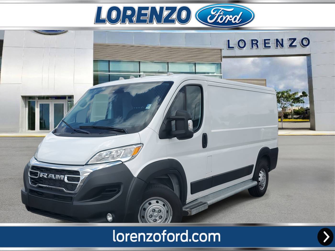 2023 Ram ProMaster Cargo Van 2500 — Cargo Van — 24,534 mi — Homestead, FL