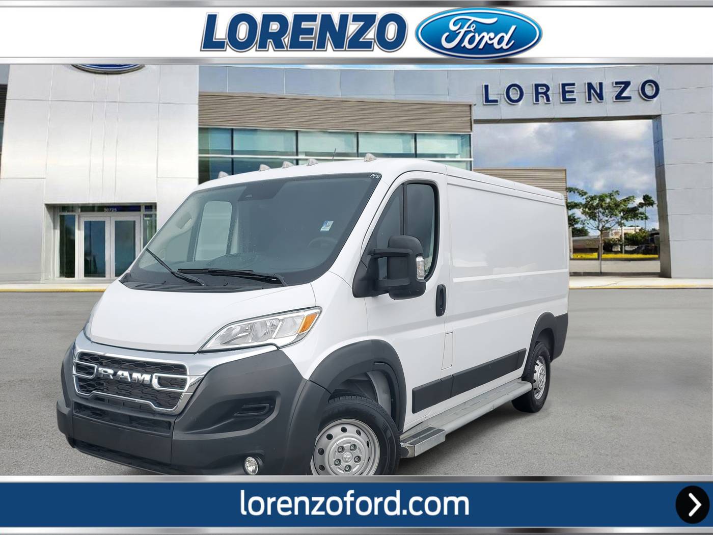 2023 Ram ProMaster Cargo Van 2500 — Cargo Van — 19,256 mi — Homestead, FL