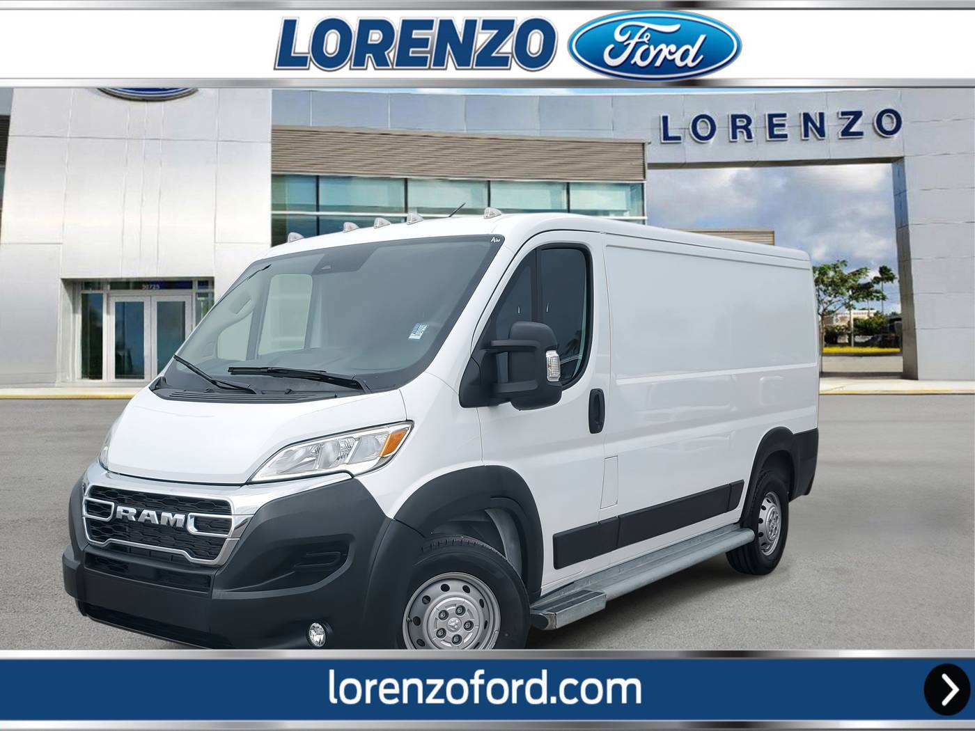 2023 Ram ProMaster Cargo Van 2500 — Cargo Van — 23,738 mi — Homestead, FL
