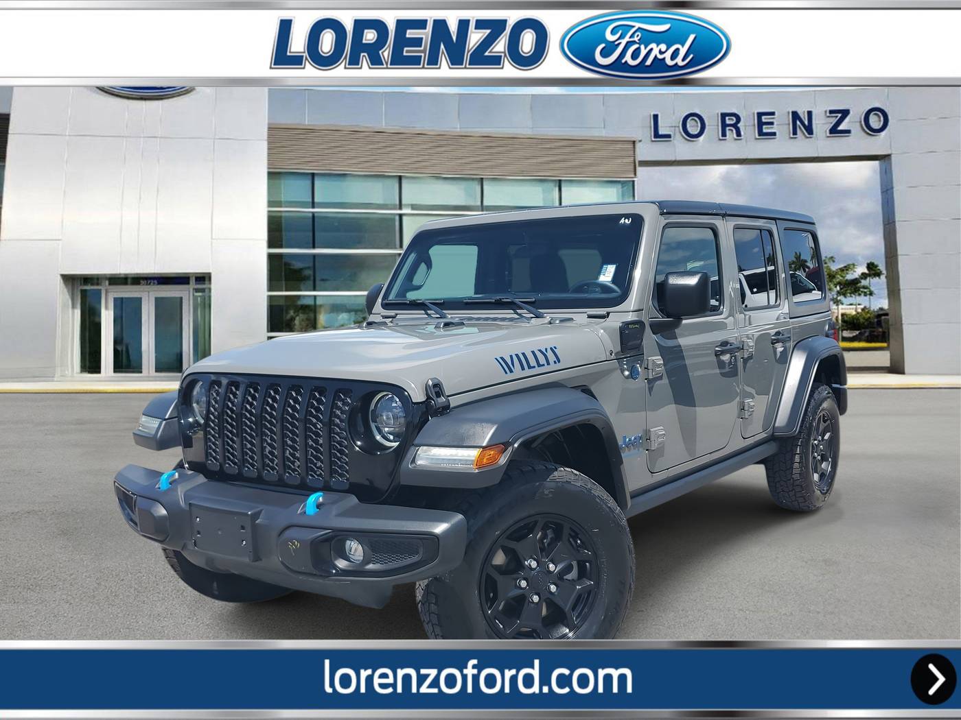2023 Jeep Wrangler 4xe — SUV — 51,523 mi — Homestead, FL