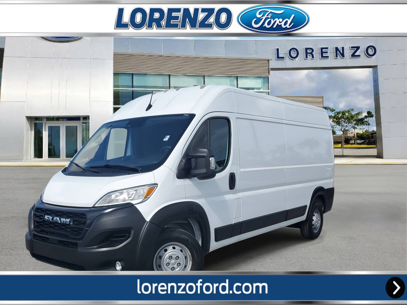 2023 Ram ProMaster Cargo Van 2500 — Cargo Van — 34,076 mi — Homestead, FL