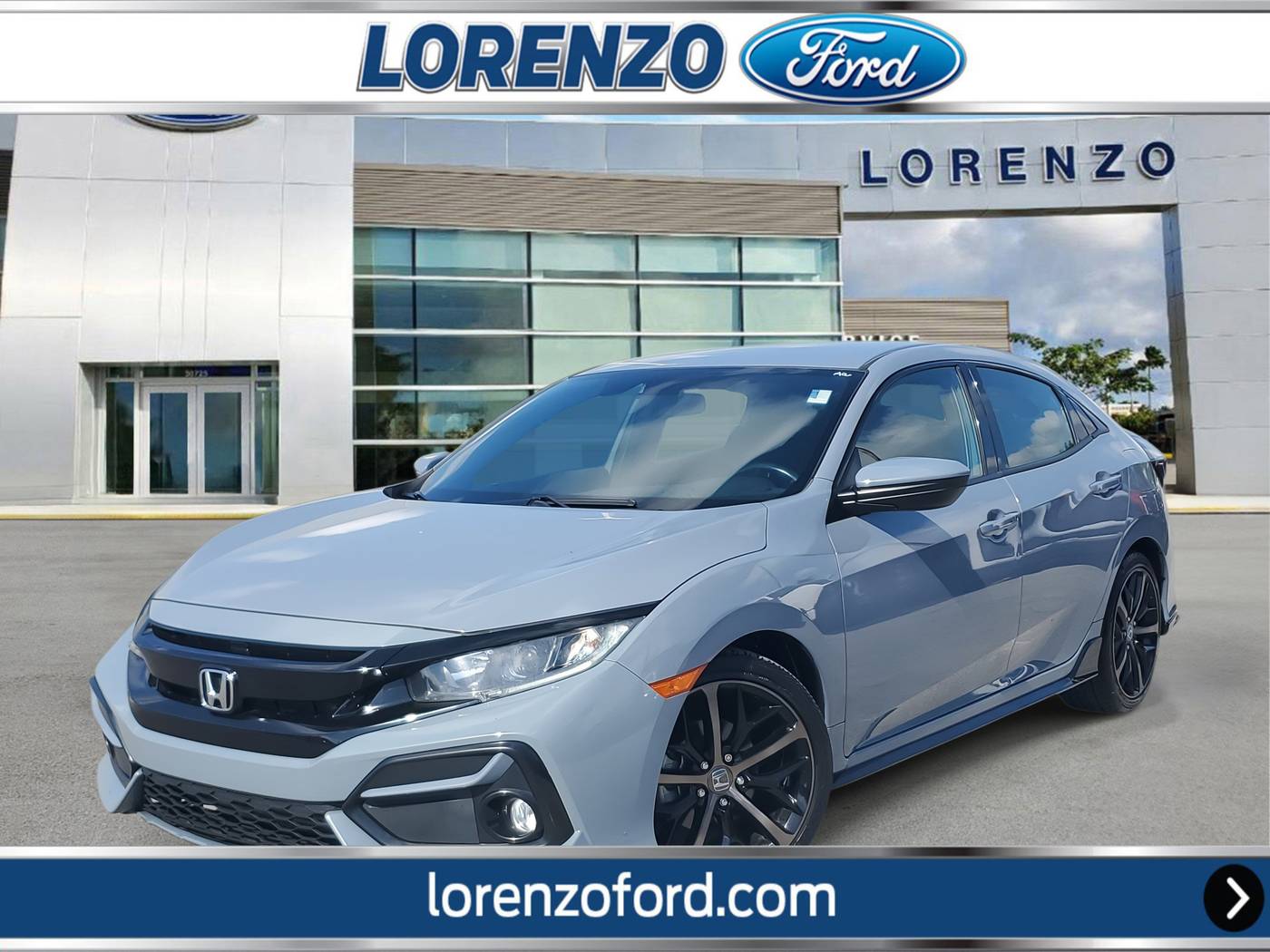 2021 Honda Civic Sport — Hatchback — 71,569 mi — Homestead, FL
