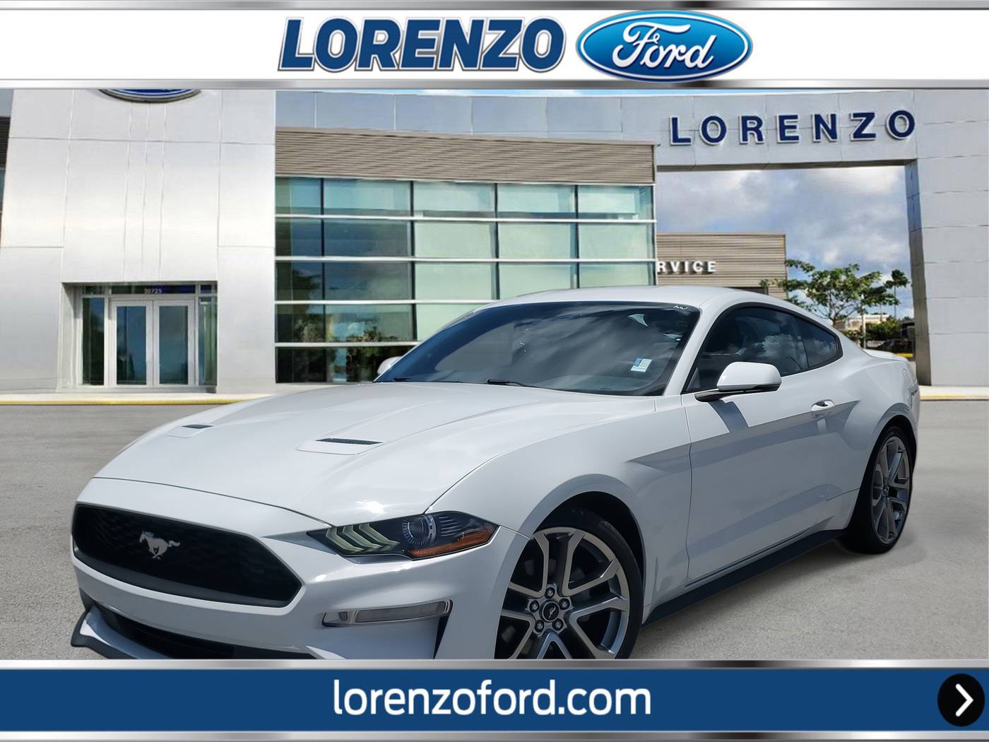 2019 Ford Mustang EcoBoost Premium — Coupe — 77,243 mi — Homestead, FL
