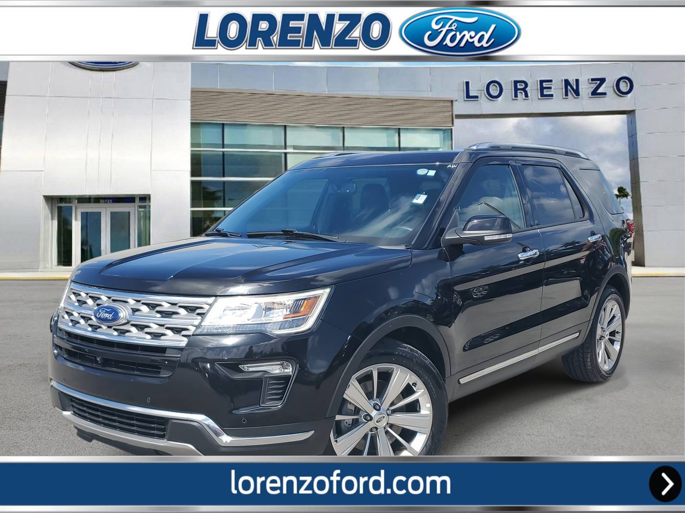 2019 Ford Explorer Limited — SUV — 75,027 mi — Homestead, FL