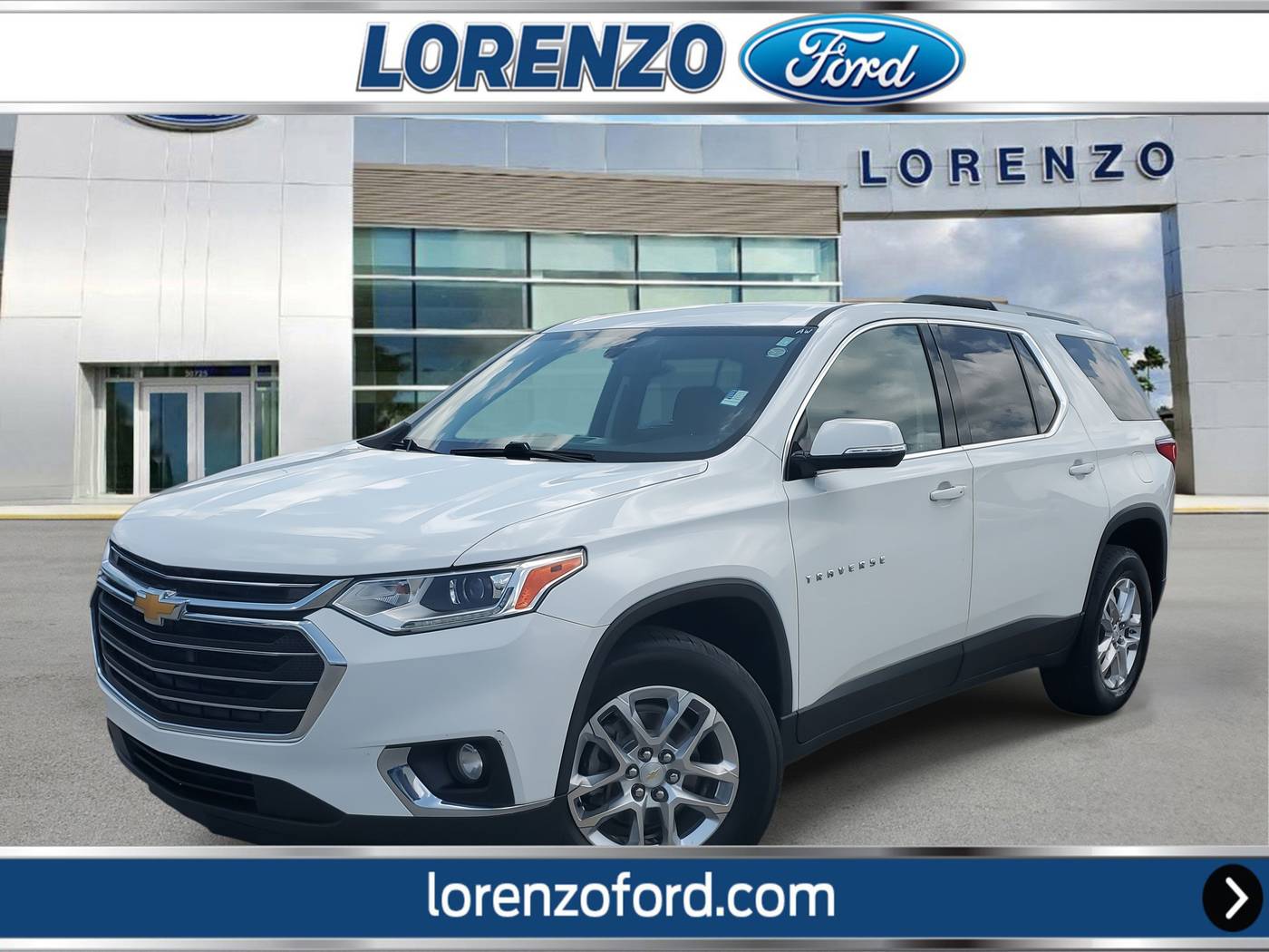 2018 Chevrolet Traverse LT Cloth — SUV — 84,115 mi — Homestead, FL