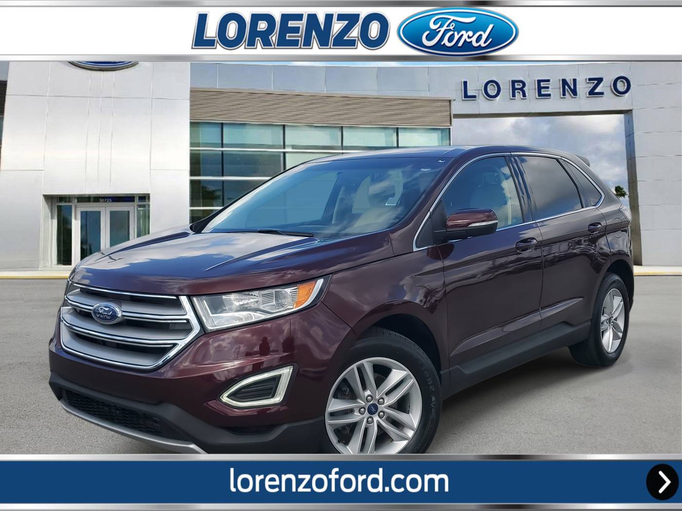 2018 Ford Edge SEL — SUV — 75,456 mi — Homestead, FL
