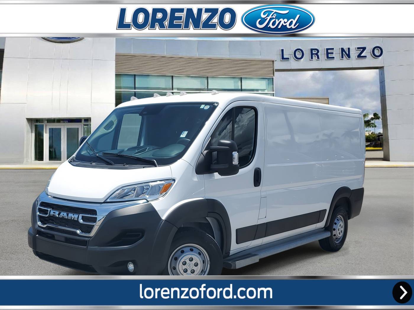 2023 Ram ProMaster Cargo Van 2500 — Cargo Van — 27,352 mi — Homestead, FL