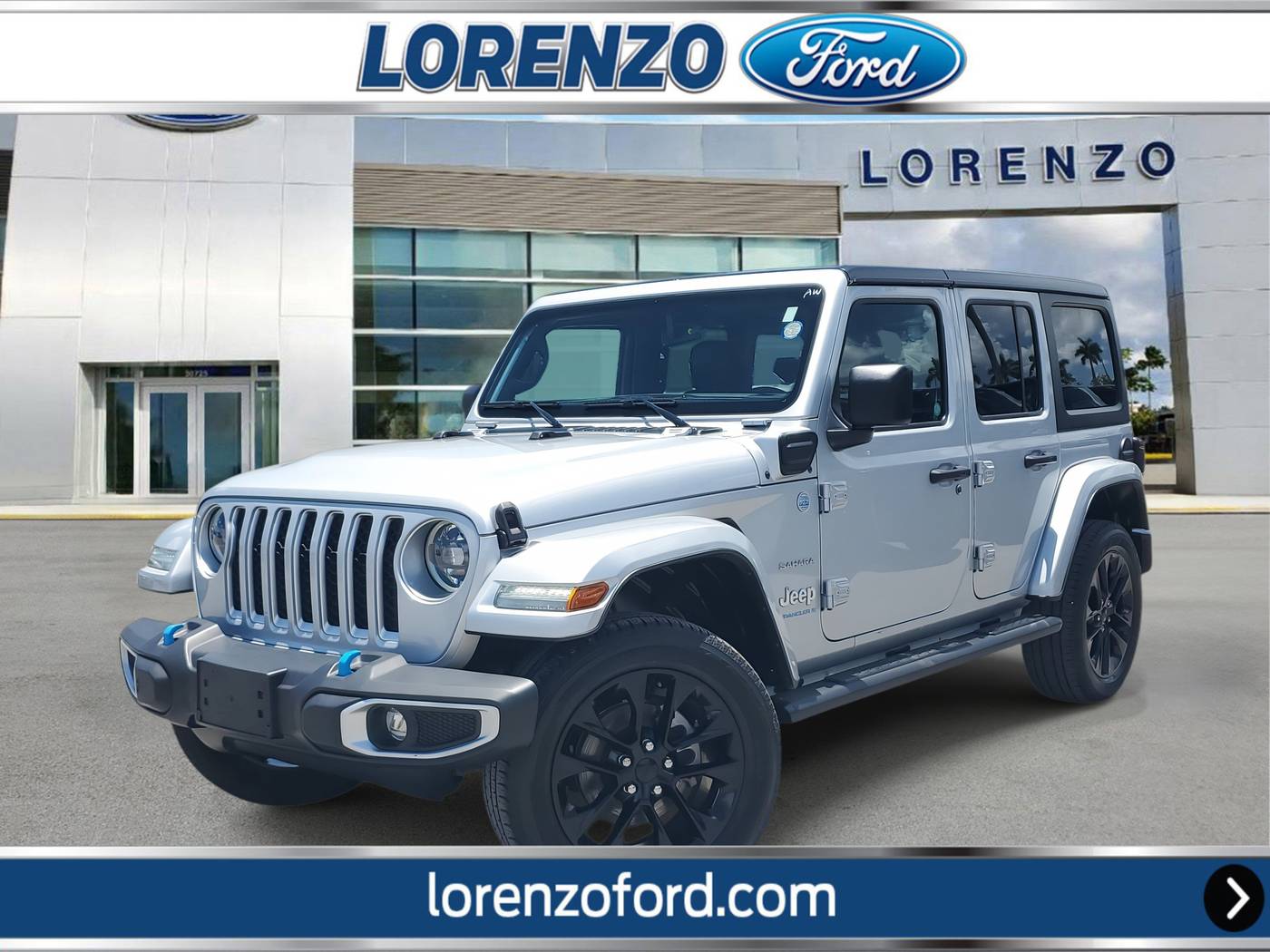 2023 Jeep Wrangler Sahara 4xe — SUV — 45,437 mi — Homestead, FL