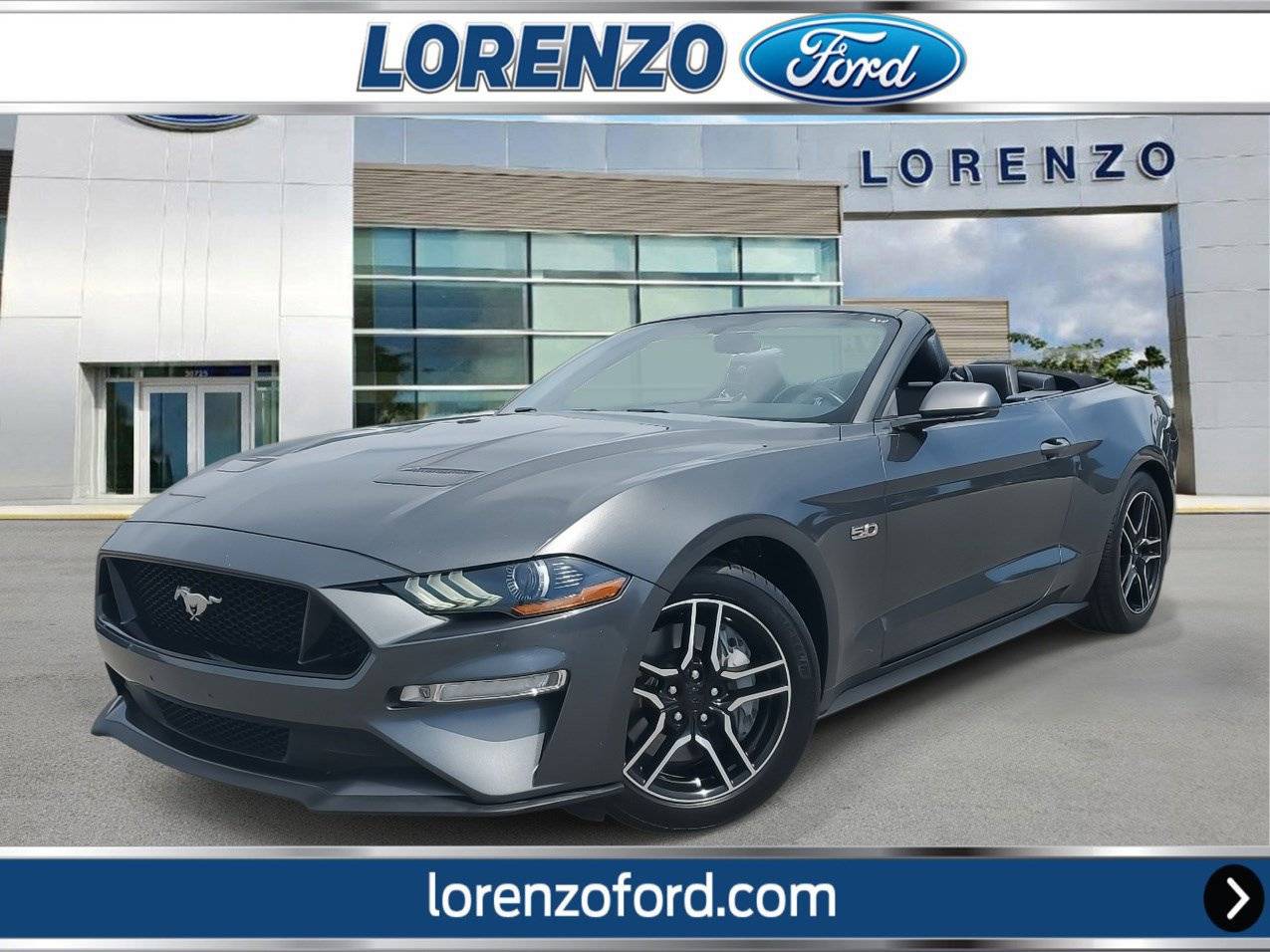 2019 Ford Mustang GT Premium — Convertible — 89,498 mi — Homestead, FL