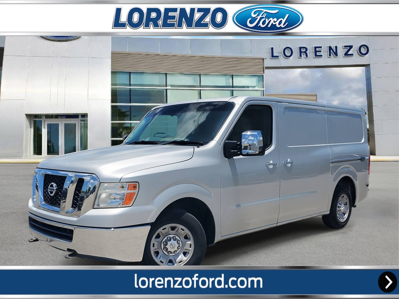 2012 Nissan NV Cargo NV2500 HD SV — Cargo Van — 155,096 mi — Homestead, FL