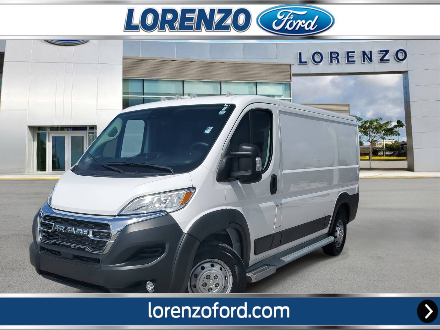 2023 Ram ProMaster Cargo Van 2500 — Cargo Van — 19,774 mi — Homestead, FL