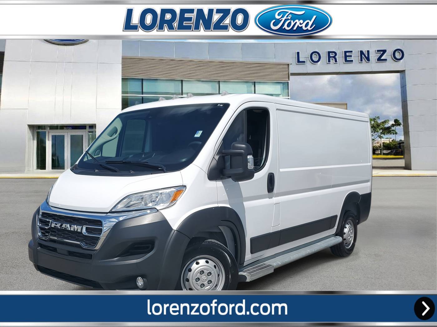 2023 Ram ProMaster Cargo Van 2500 — Cargo Van — 24,809 mi — Homestead, FL