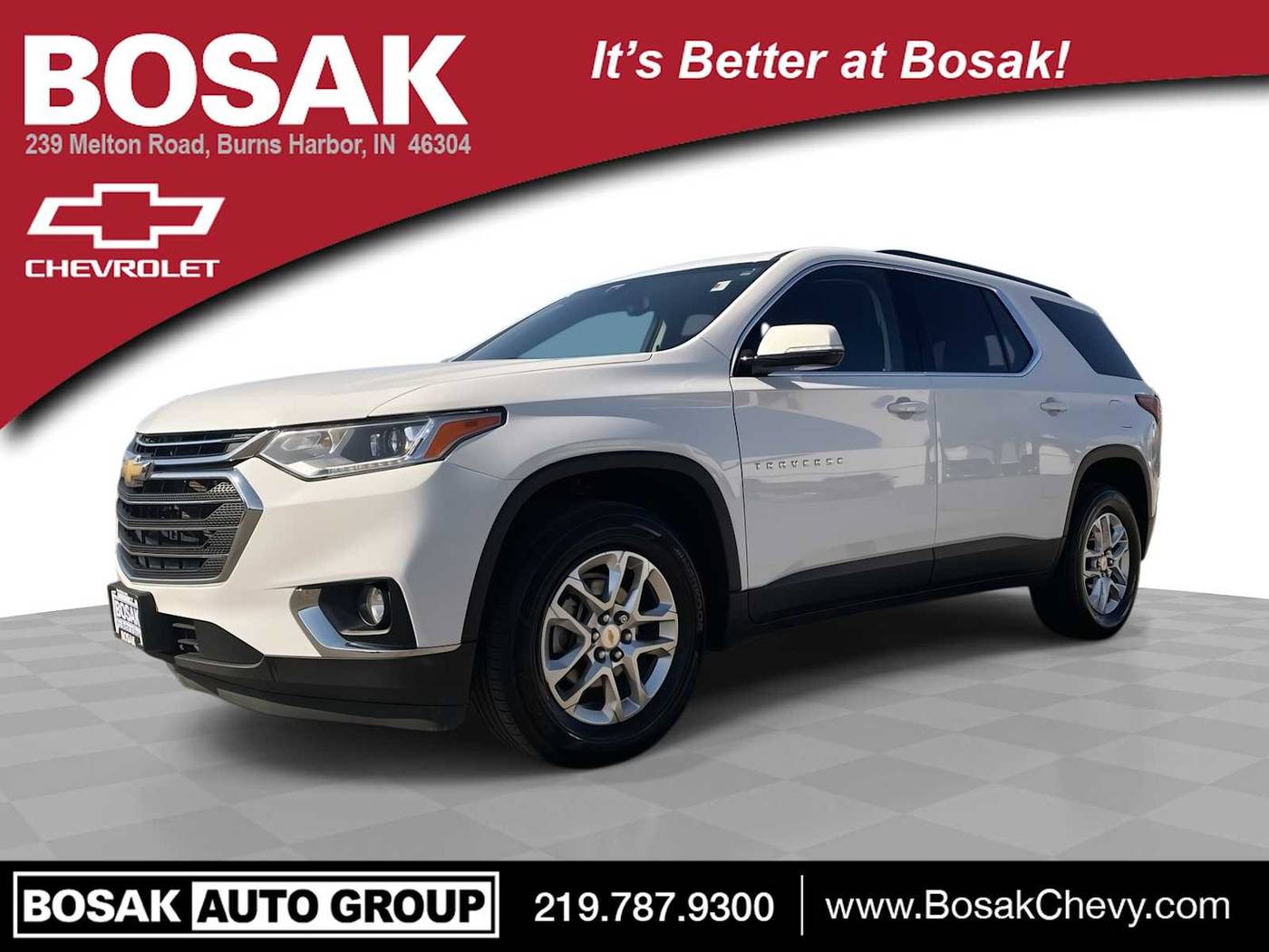 2020 Chevrolet Traverse LT Cloth — SUV — 112,945 mi — Burns Harbor, IN