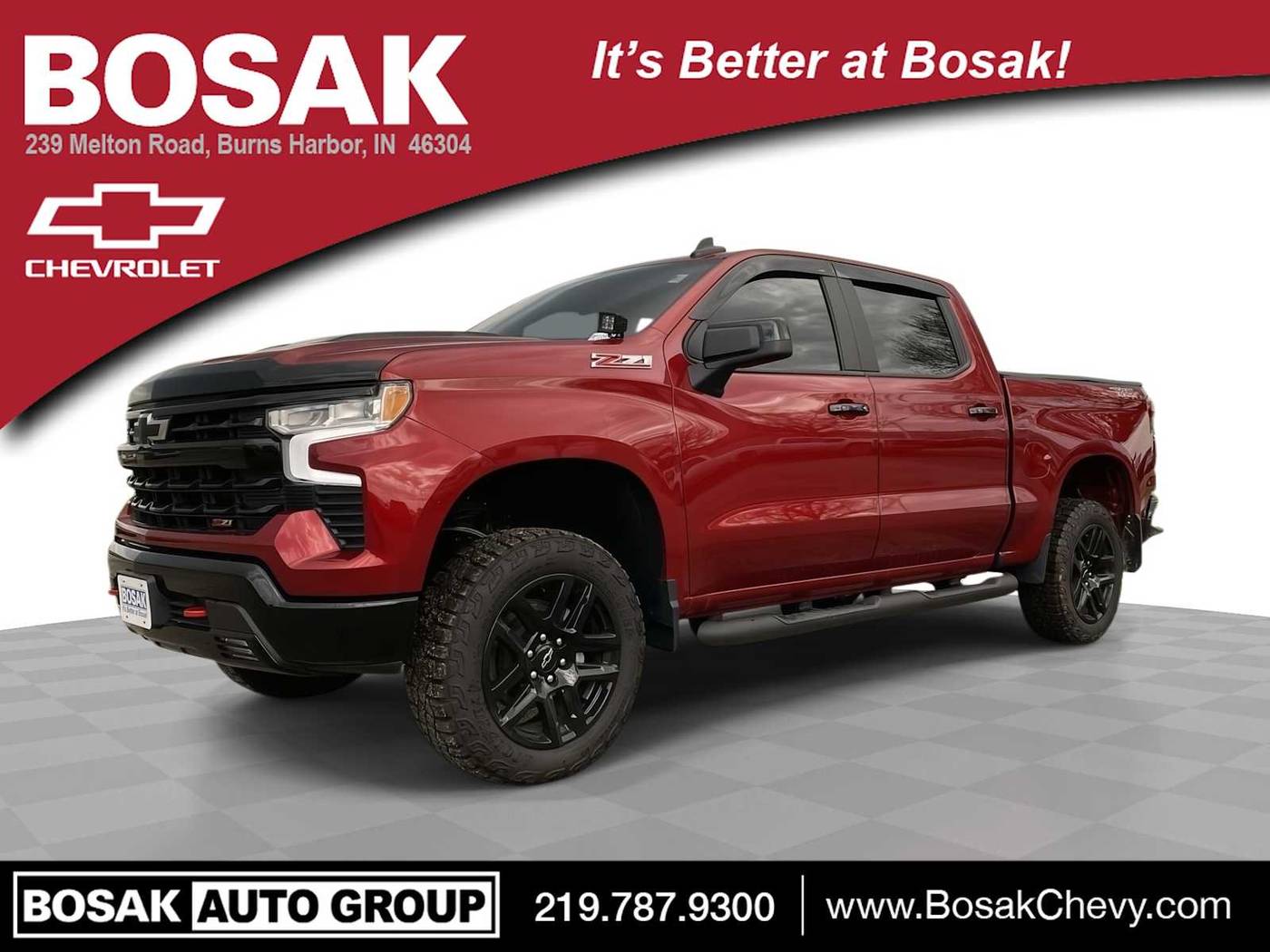 2024 Chevrolet Silverado 1500 LT Trail Boss — Pickup Truck — 4,414 mi — Burns Harbor, IN