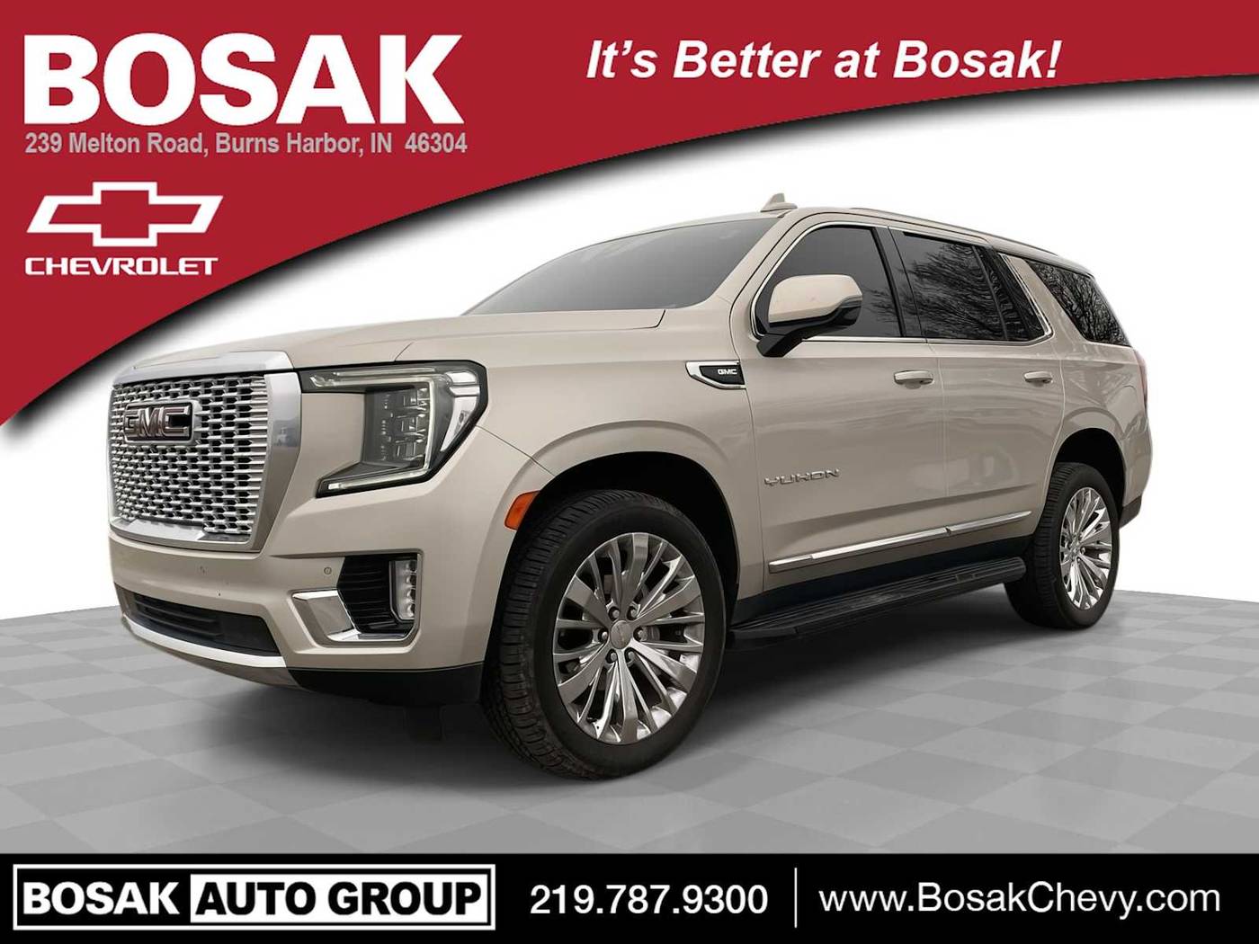 2021 GMC Yukon SLT — SUV — 103,804 mi — Burns Harbor, IN