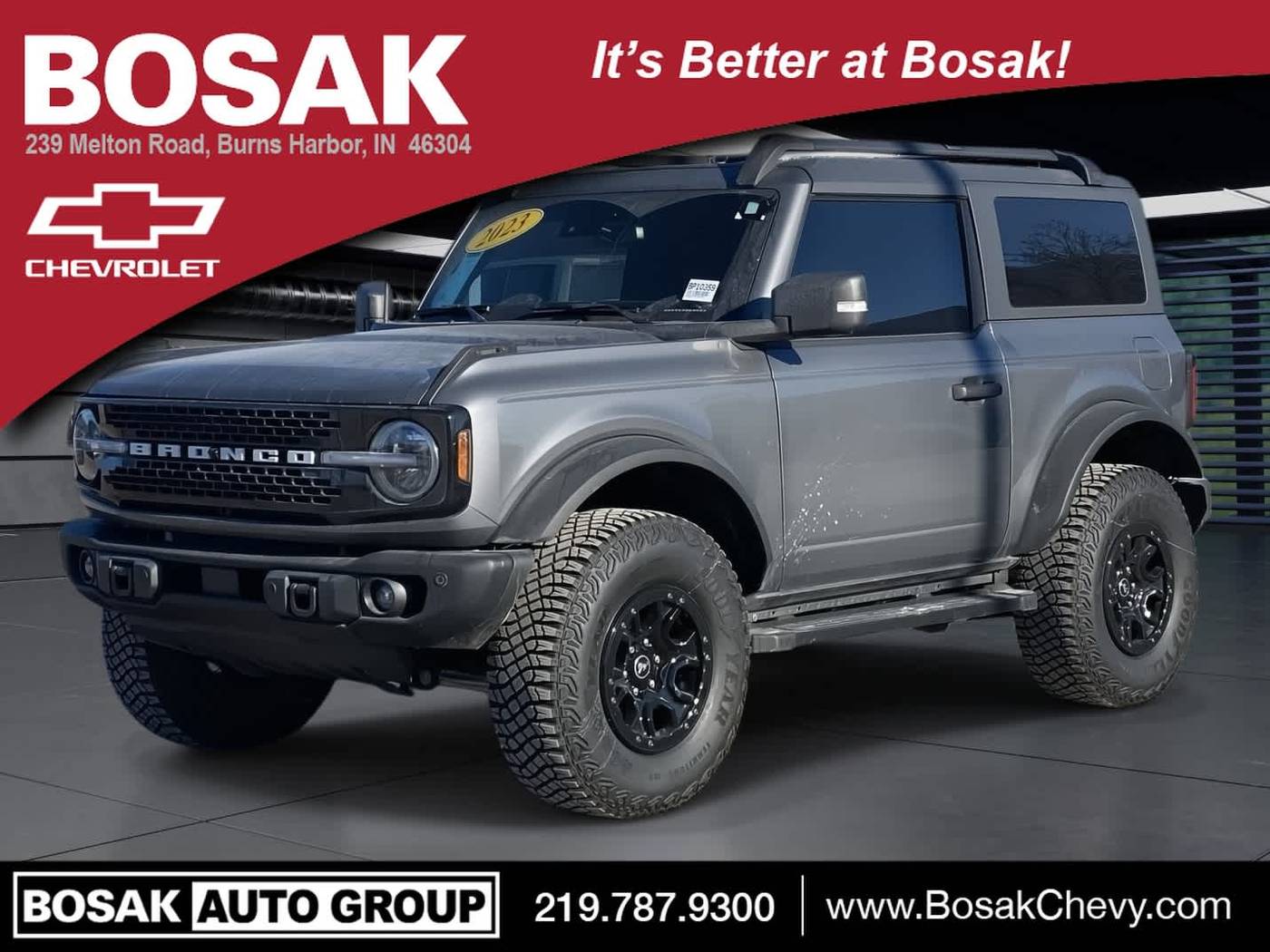 2023 Ford Bronco Wildtrak — SUV — 9,959 mi — Burns Harbor, IN
