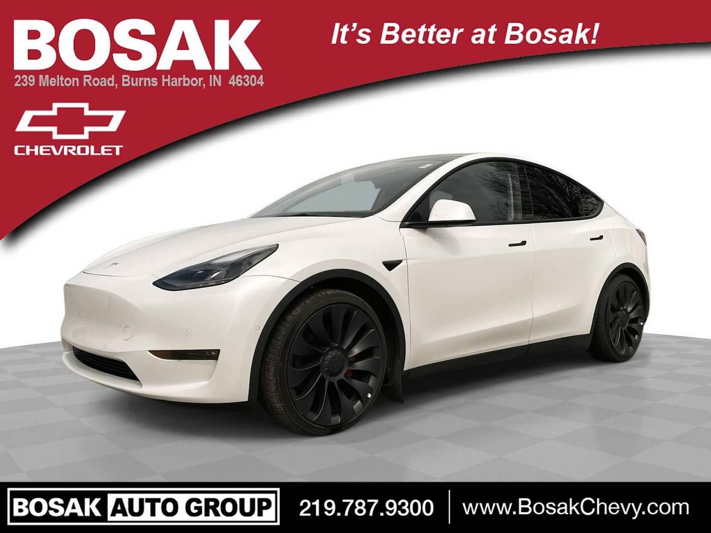 2021 Tesla Model Y Performance — SUV — 70,075 mi — Burns Harbor, IN